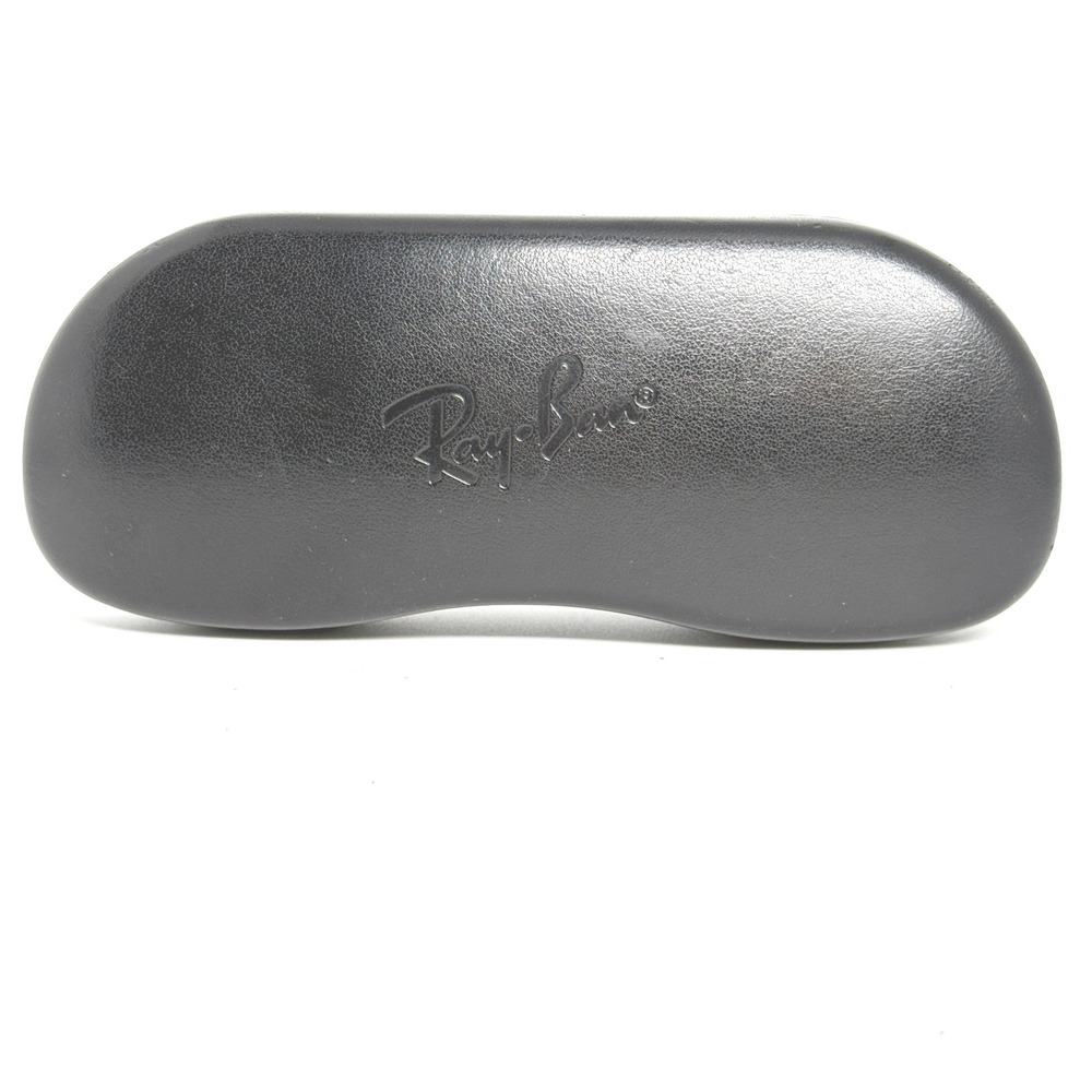Ray-Ban‎ Black Hard Clamshell Sunglasses Case with Cleaning Cloth Logo Print 2